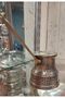 Copper Coffee Pot 5 Cup Forged Handcrafted Family Size Stylish Design Coffee Pot Turkish Coffee Pot - 2