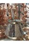 Copper Coffee Pot 5-Cup Carved Handcrafted Family Size Stylish Design Coffee Pot Turkish Coffee Pot - 3