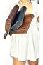 100% Real Leather Handmade Clucth Portfolio Bag Zippered Single Compartment Women's Men's Unisex Hand Bag - 8
