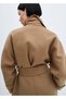 Belted wool coat - 5