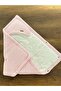 Pink Knitwear Swaddle Blanket / 3-Piece Handkerchief with Gift - 6