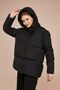 Women's Hooded Trendy Puffer Coat - 3