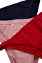 Navy Blue-Red-Pink 3-Pack Cotton Brazilian Knitted Panties Thmss23Ku00026 - 10