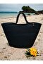 Jute Beach Bag - Straw Hand and Arm Bag