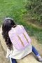 Pink Ballerina Pattern Kindergarten Nursery Daily Use Children Backpack Baby Bag - 7