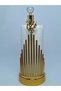 Japanese Rose Detailed Gold Paper Towel Holder - 3