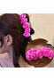 12 Cm Dark Pink Rose Latch Buckle - 2