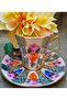Labyrinth Porcelain Hand Painting 2-Piece Cup Set - 5