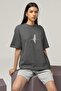 Palestine Printed High Quality Compact Unisex Oversize T-Shirt - 2