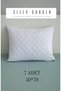Microfiber Pillow Protector Liquid-Proof Laminated Mattress Cover with Zipper 7 Pieces