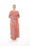 Women's Plus Size Long Sleeve Viscose Combed Cotton Hijab Suitable Long Maxi Dress - 7