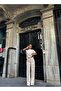 Women's Short Sleeve Casual Bottom Top Double Tracksuit Set