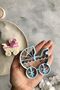Blue Baby Carriage Dough Shaper / Cookie Mold - 3
