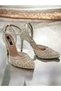 Bridal Shoes, Embroidered Bridal Shoes, Evening Dress Shoes, Floral Shoes - 4