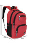 Claret Red School Backpack 2051