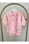 Embroidered Long Sleeve Newborn Baby Girl Set