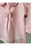Embroidered Long Sleeve Newborn Baby Girl Set - 3
