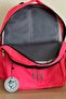 Pink Large Size Water Repellent Fabric Laptop School Bag Travel Backpack 16 Inch 24 Lt 45X30Cm - 5