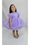Lilac Children's Party Dress - 3