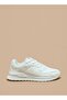 Women's Monotone Walking Shoes with Lace-Up Closure - 3