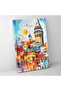 Galata Tower Wall Decoration - Galata Tower, Canvas Painting, Home Decoration, Contemporary Art