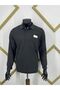Men's Large Size Polo Collar Combed Cotton Long Sleeve Pocket Sweater 1104 - 4