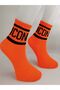 Unisex comics fashion orange icon orange college socks