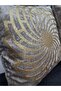 2 Pillow Covers/40X40Cm/Mink with Glitter Gold Embroidery on Top/Velvet on the Back. - 3