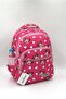 Pink Color Girl Primary School Backpack with Character Pattern Nutrition and Pen Holder - 2