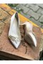 Champagne Heel Stoned Skin Stiletto - 2