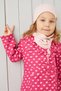 Baby Girl Child Powder Rope Detailed Hat Beanie Neck Collar Set Comfortable 100% Cotton Camisole Domestic - 7