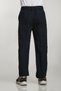 Unisex Children's Elastic Waist Navy Blue School Fabric Trousers - 2