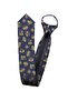 Patterned Zippered Tie - 3