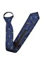 Patterned Zippered Tie - 2