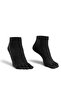 Men's White Black Anti-Fungal Toe Booties Men's Silver Socks Pack of 3 - 5