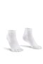 Men's White Black Anti-Fungal Toe Booties Men's Silver Socks Pack of 3 - 6