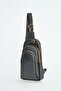 Women's Black Print Shoulder Bag 05Po22Y1535 - 3