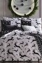 Ranforce New Year Duvet Cover Set Single - Black - 3
