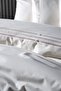 Zelda Embroidered Duvet Cover Set Double King Size - Beige - 3