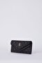 Black Monogram Women's Portfolio & Clutch Bag 06PO23K1419 - 3