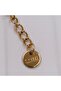 Çelik Gold Kalın Arpa Kolye 60 Cm - 7