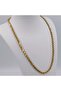 Çelik Gold Kalın Arpa Kolye 60 Cm - 4