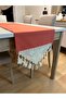 40 x 160 ModEl Hand Lace and TaSSEled Liquid and Stain ReSiStant Runner - 5