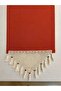 40 x 160 ModEl Hand Lace and TaSSEled Liquid and Stain ReSiStant Runner - 4