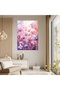 Blooming Flowers Glass Wall Art, Blooming Flowers, Watercolor Artwork, Delicate - 2