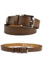 Special Boxed |   Premium 100% Genuine Leather One Piece |   3.5cm Men's Fabric Trousers - Suit Belt - 3