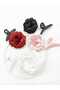Double Sided Black Rose Latch Buckle - 2