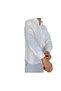 Men's Classic Dobby Groom's Cotton Satin Pocket Shirt - 3