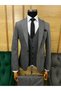 Dark Gray Slimfit New Suit - 2