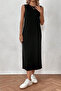Black Sleeveless Dress Lining-Undershirt 100% Cotton - 3